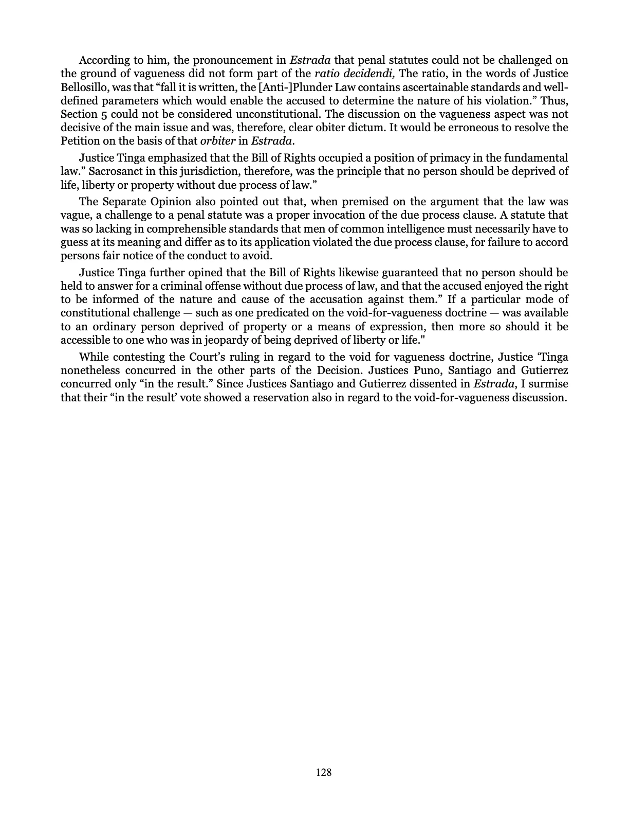Leveling the Playing Field, page 128