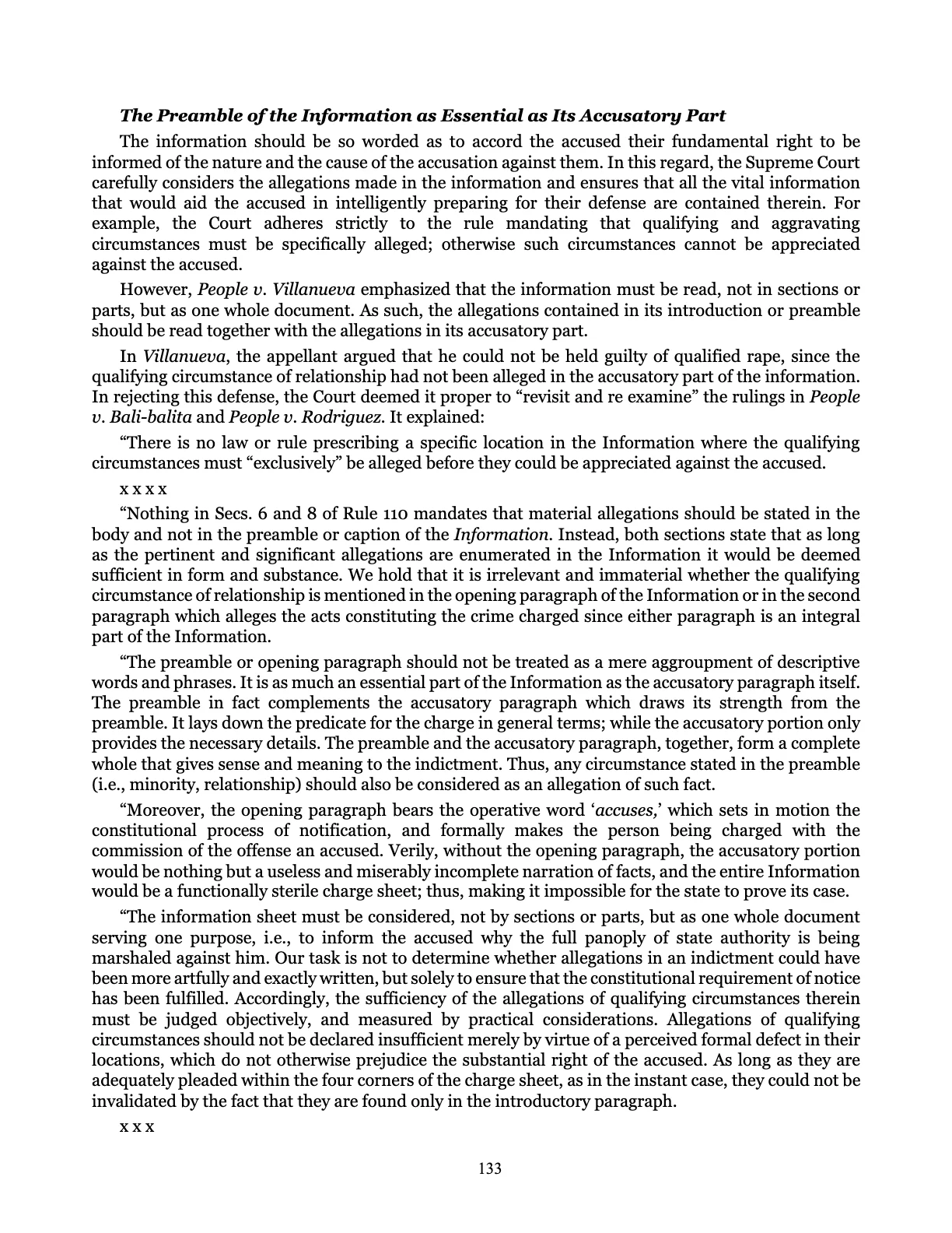 Leveling the Playing Field, page 133