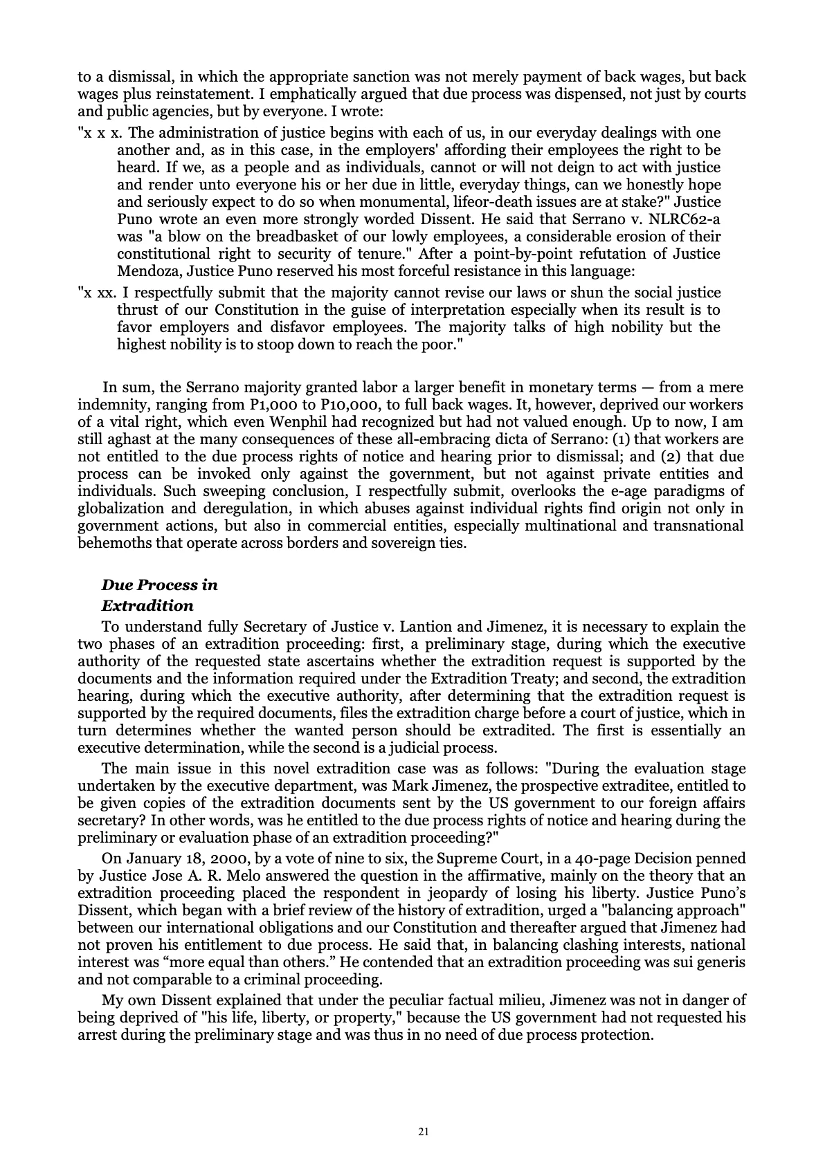 A Centenary of Justice, page 21