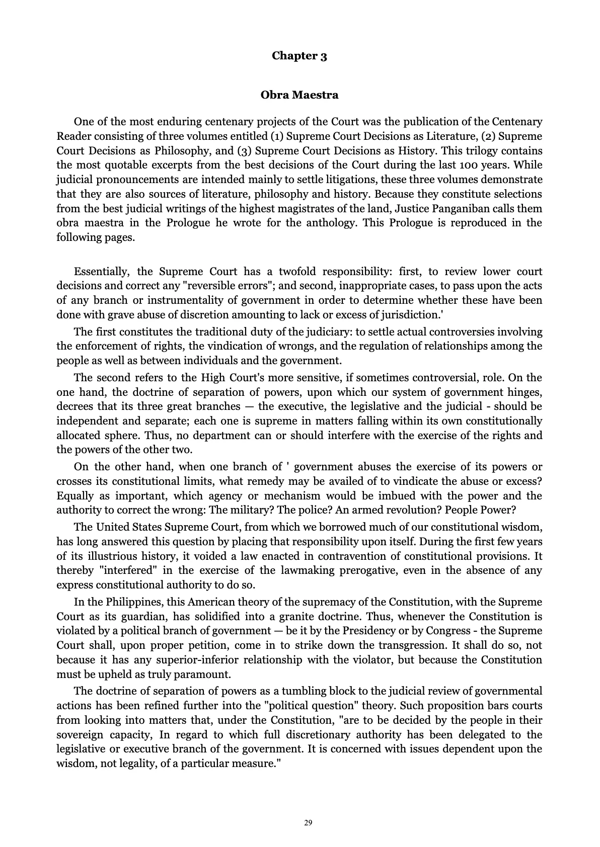 A Centenary of Justice, page 29