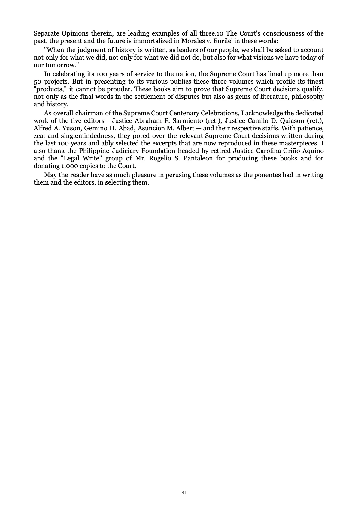 A Centenary of Justice, page 31