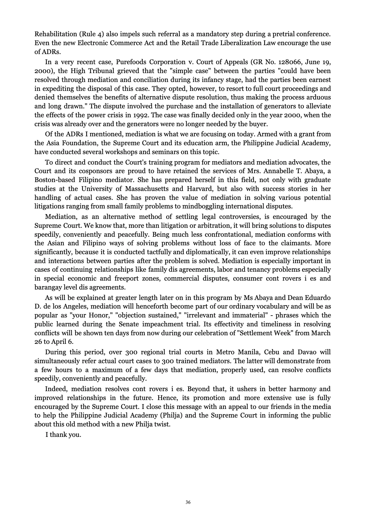 A Centenary of Justice, page 36