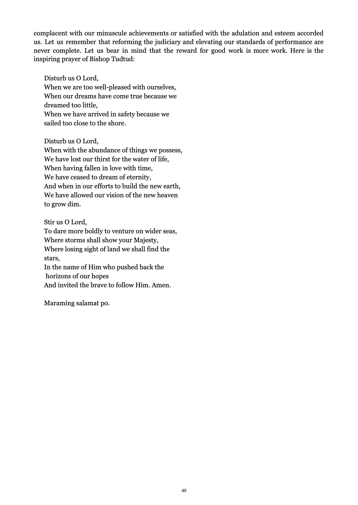 A Centenary of Justice, page 40