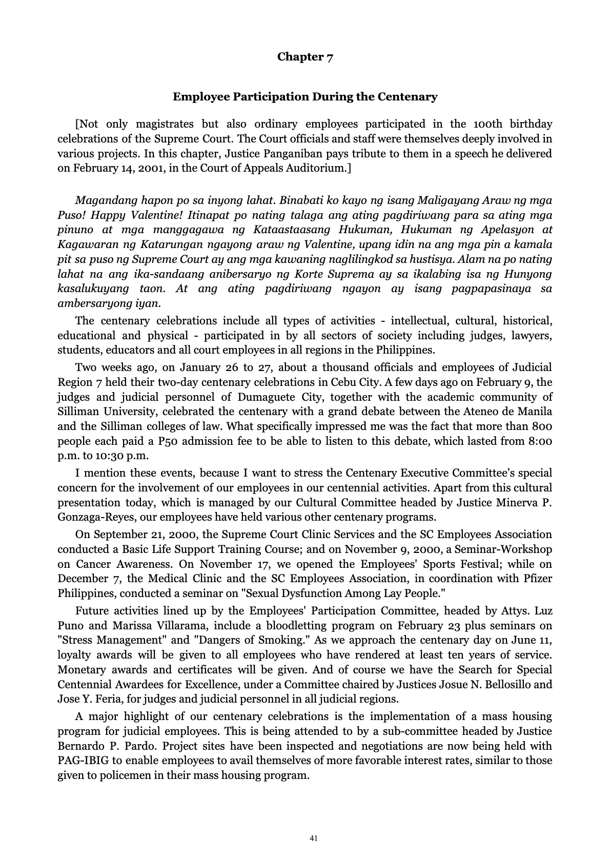 A Centenary of Justice, page 41