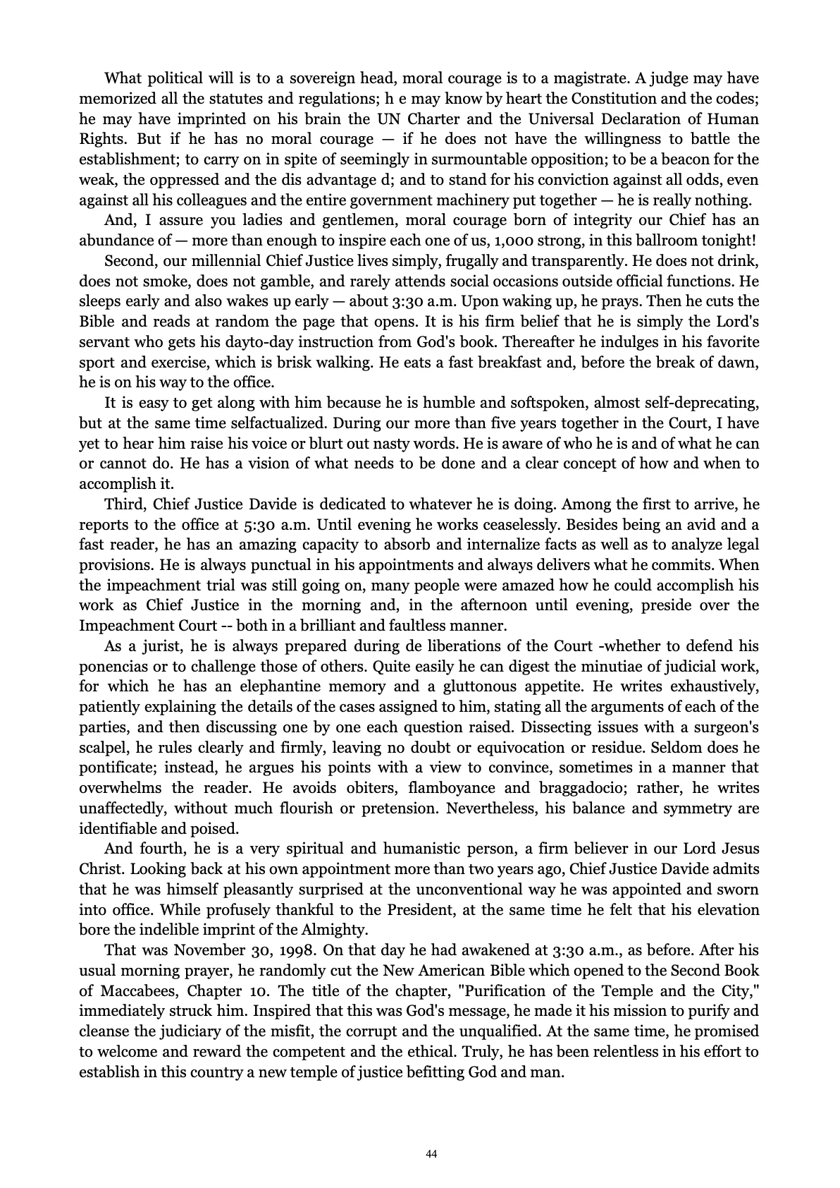 A Centenary of Justice, page 44