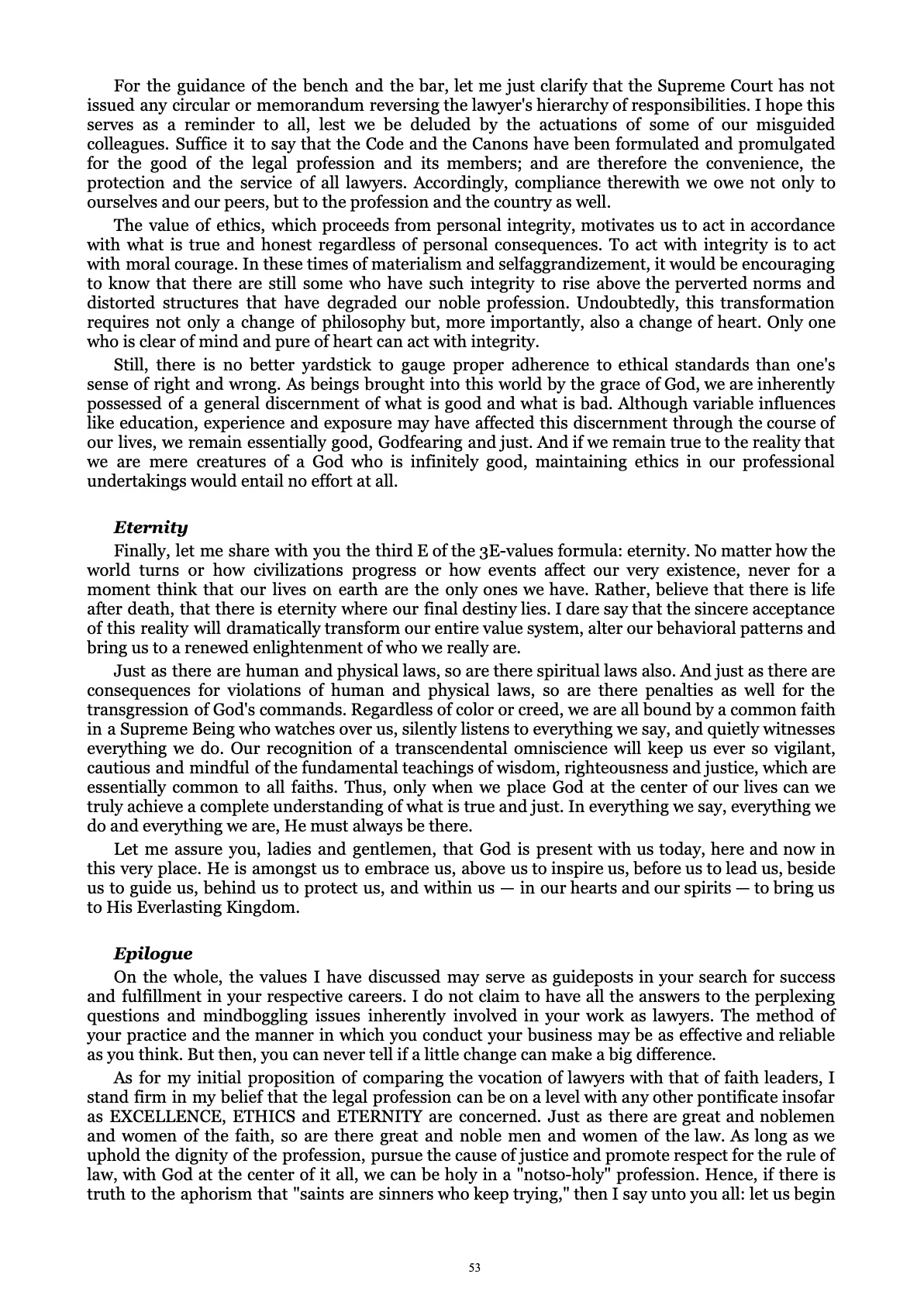 A Centenary of Justice, page 53