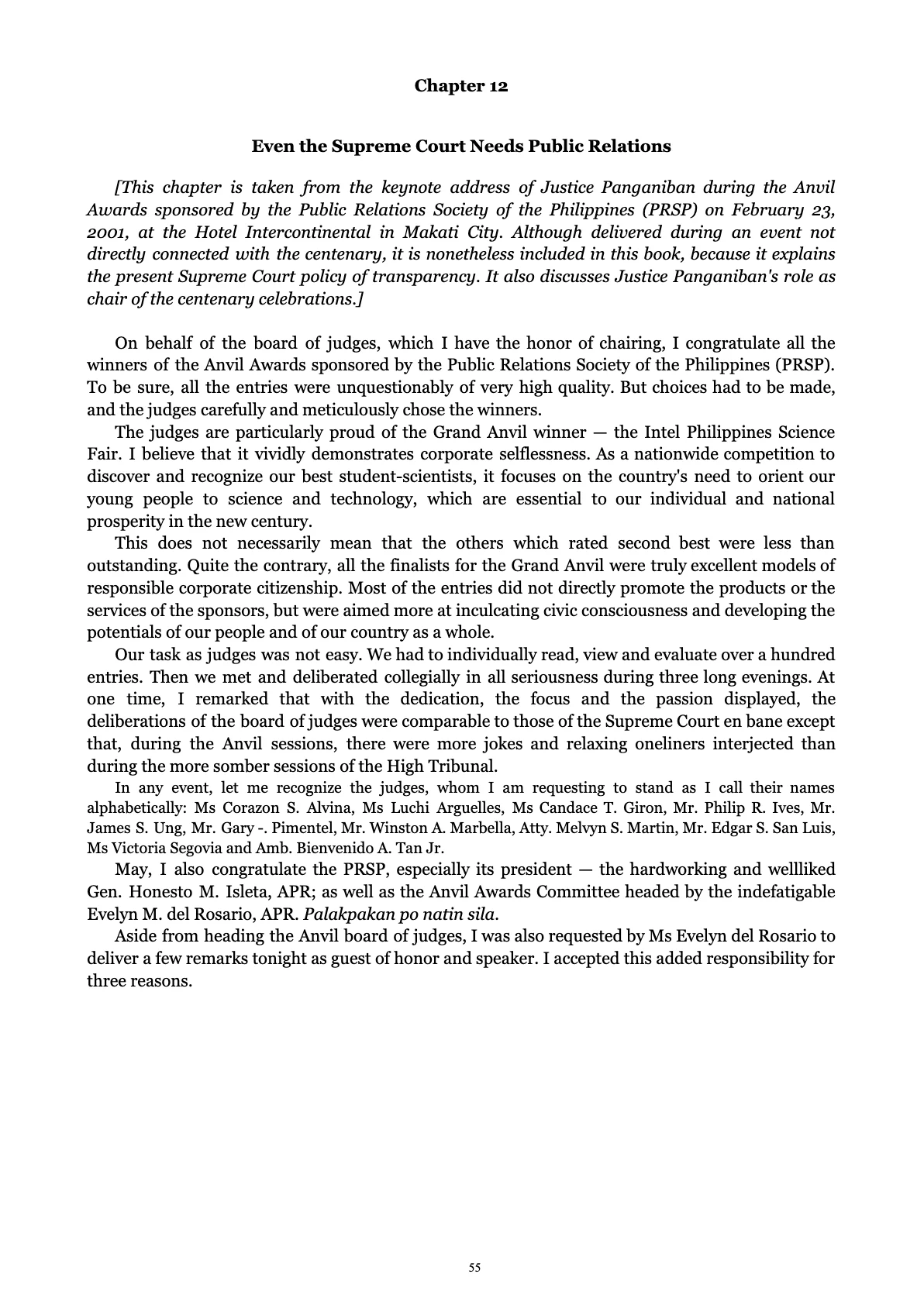 A Centenary of Justice, page 55