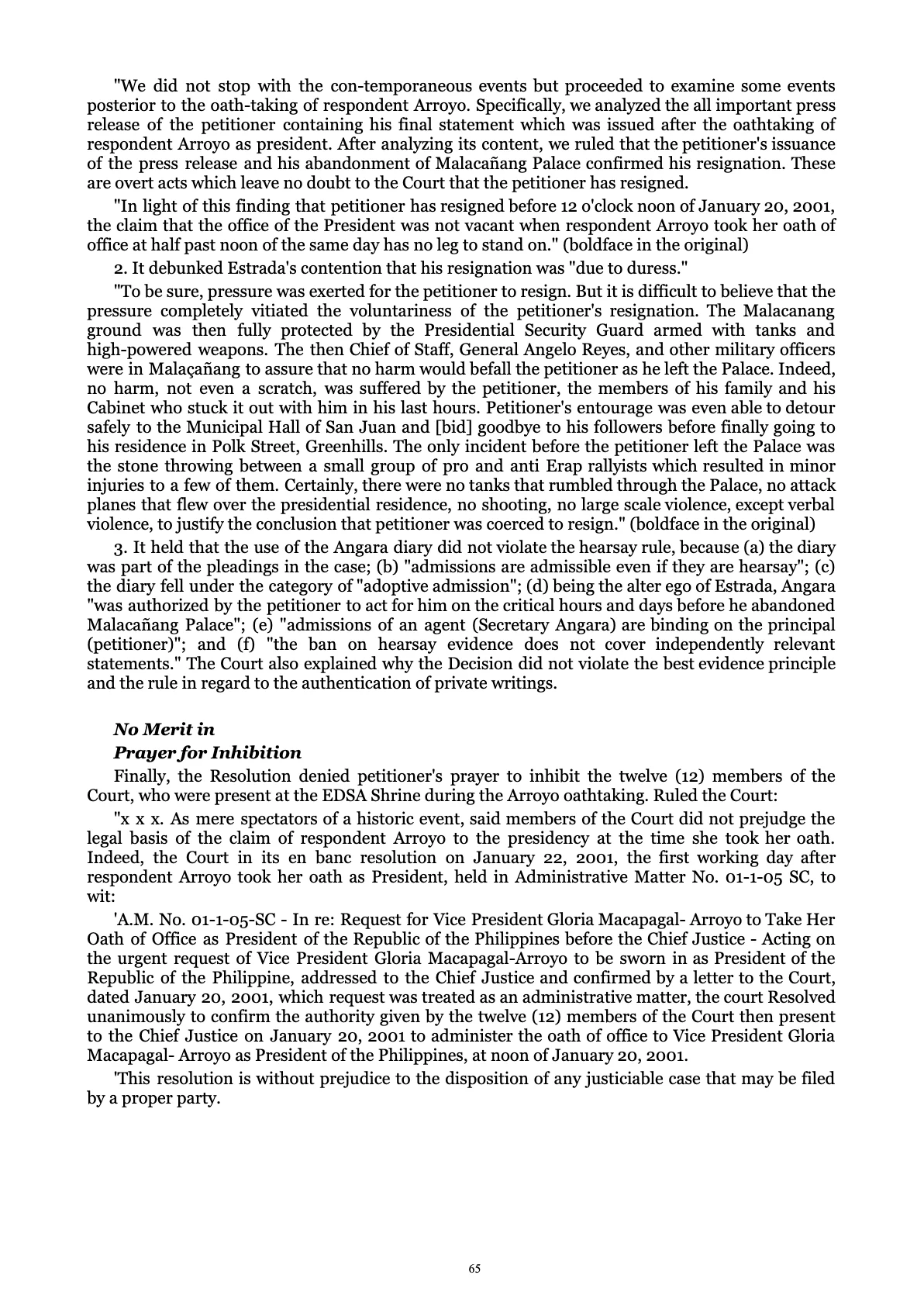 A Centenary of Justice, page 65