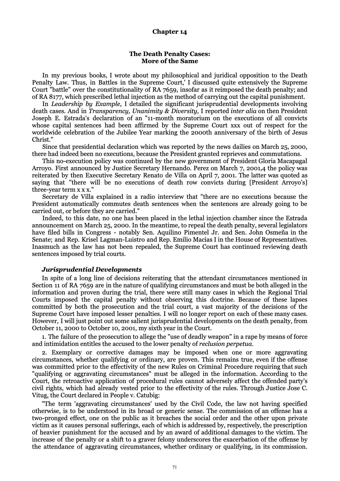 A Centenary of Justice, page 71