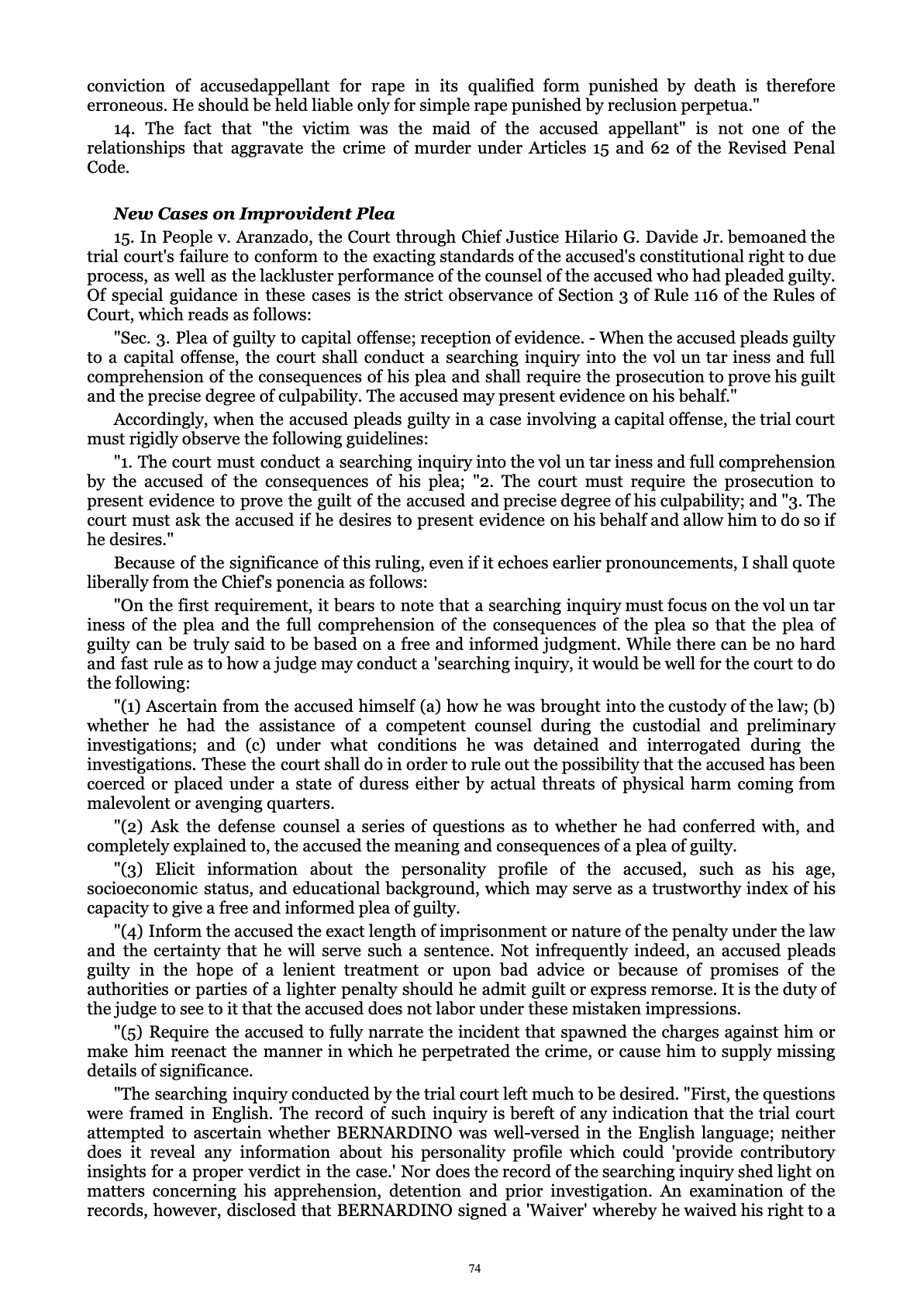 A Centenary of Justice, page 74