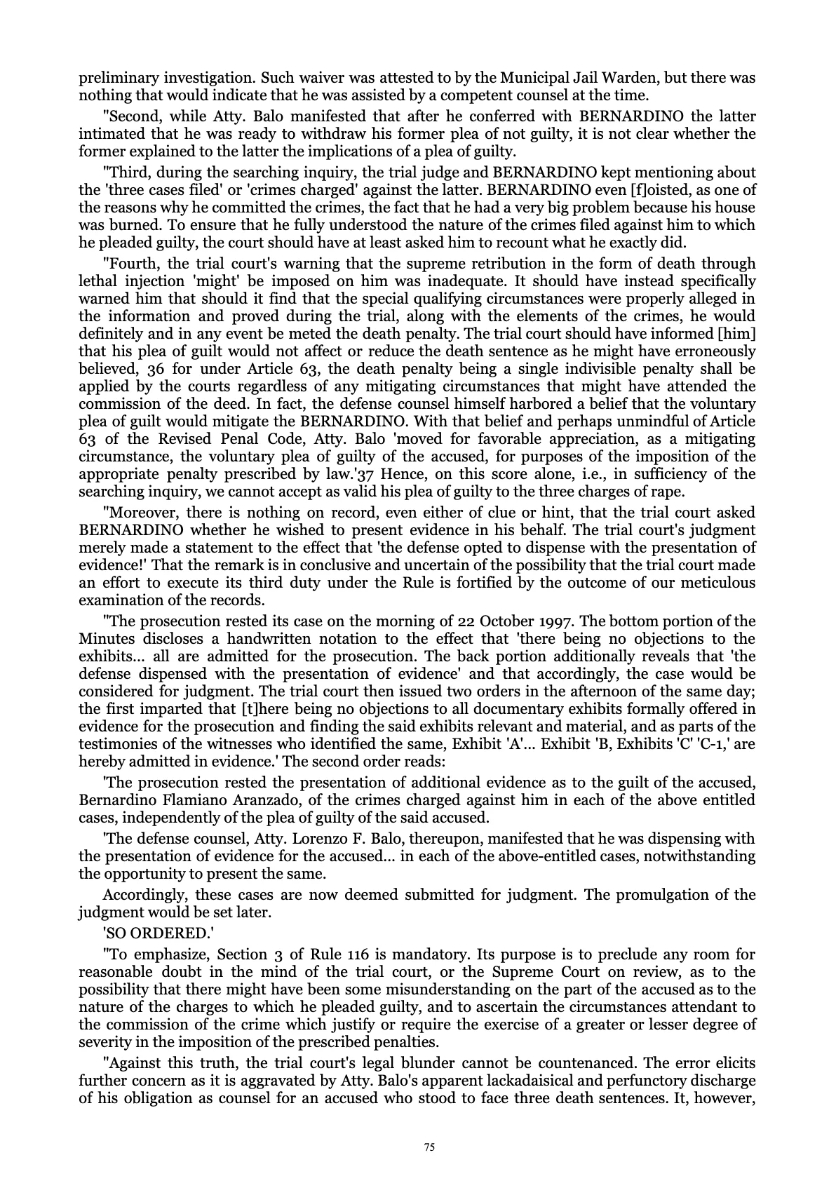 A Centenary of Justice, page 75