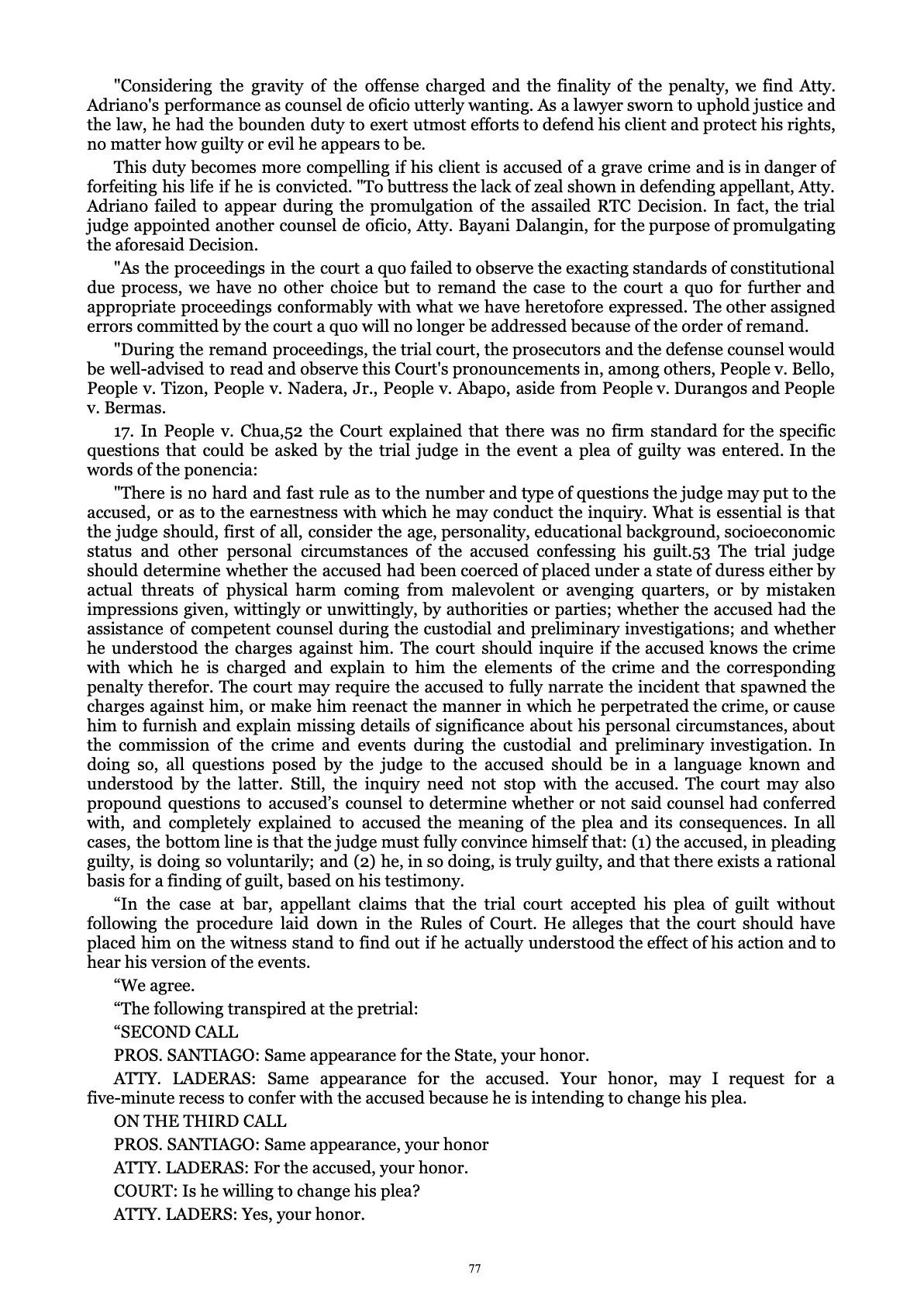 A Centenary of Justice, page 77
