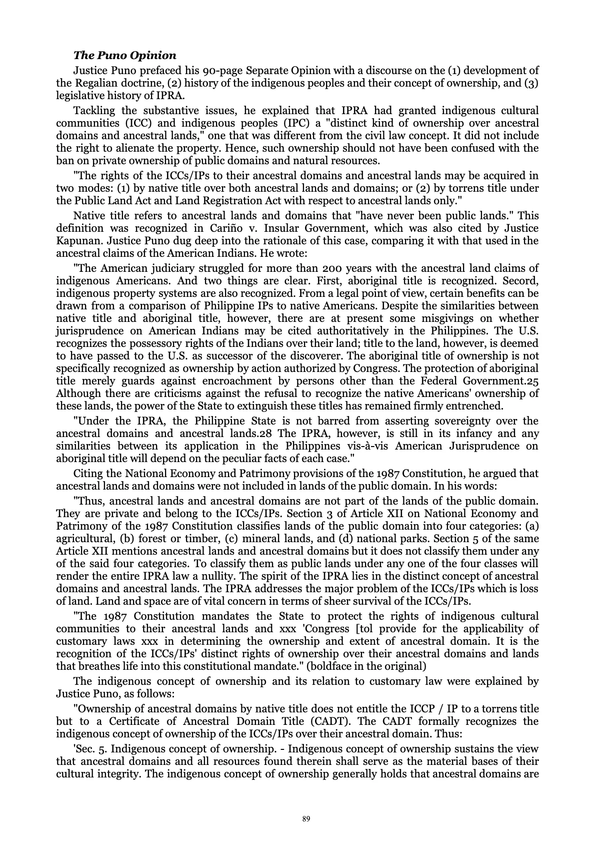 A Centenary of Justice, page 89