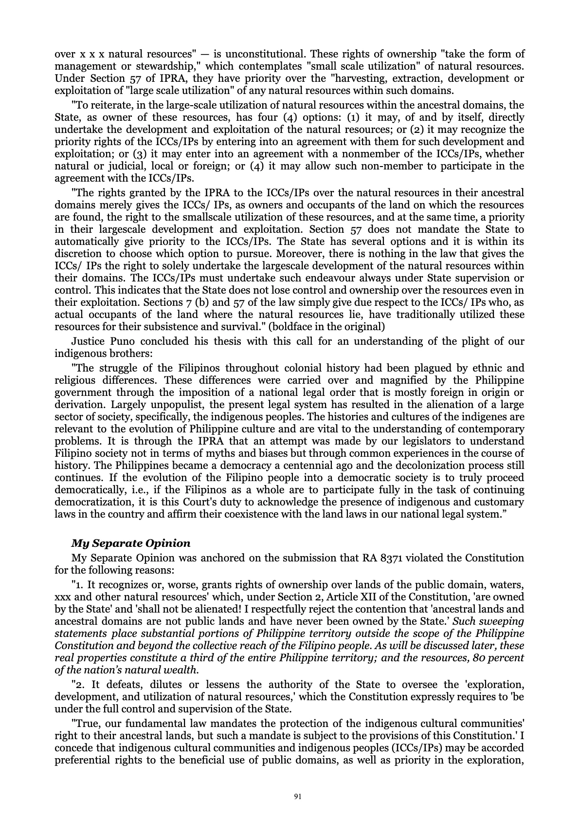 A Centenary of Justice, page 91