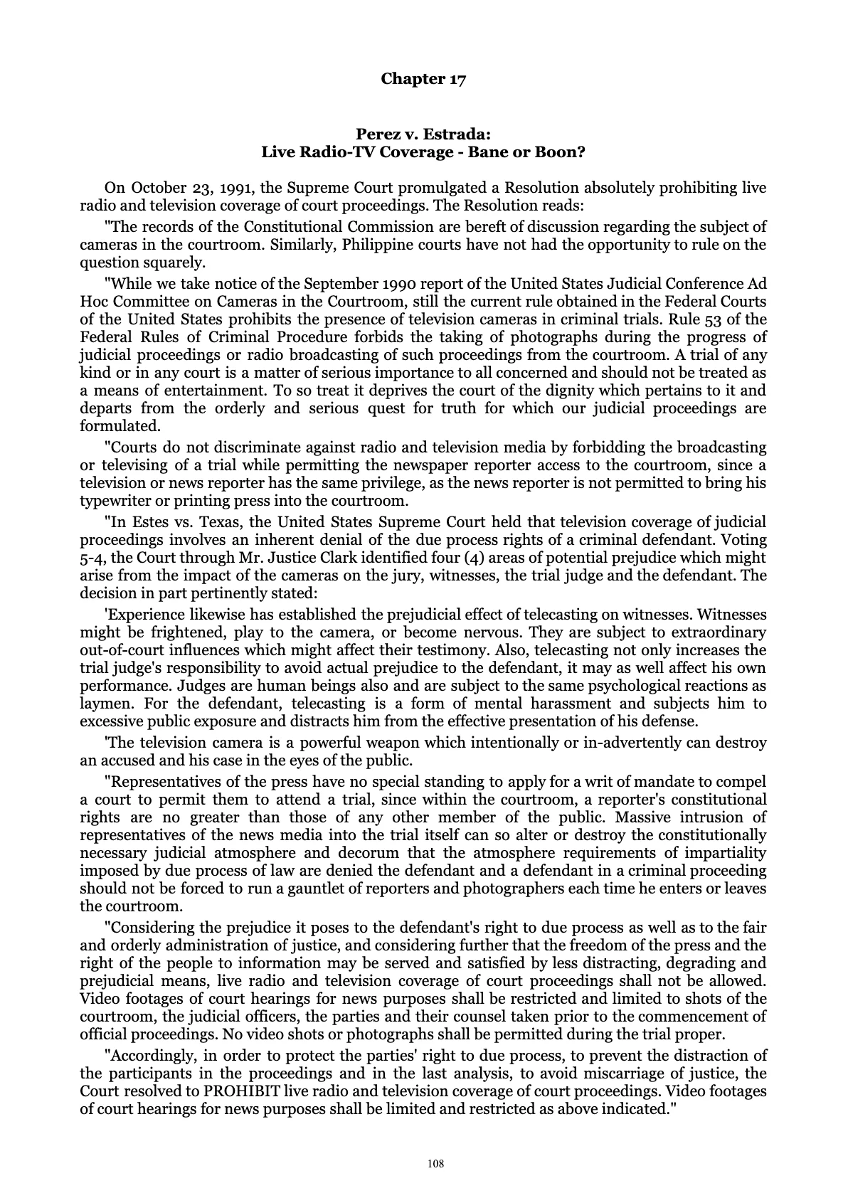 A Centenary of Justice, page 108