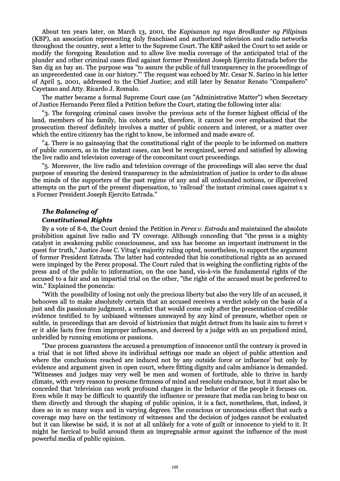 A Centenary of Justice, page 109
