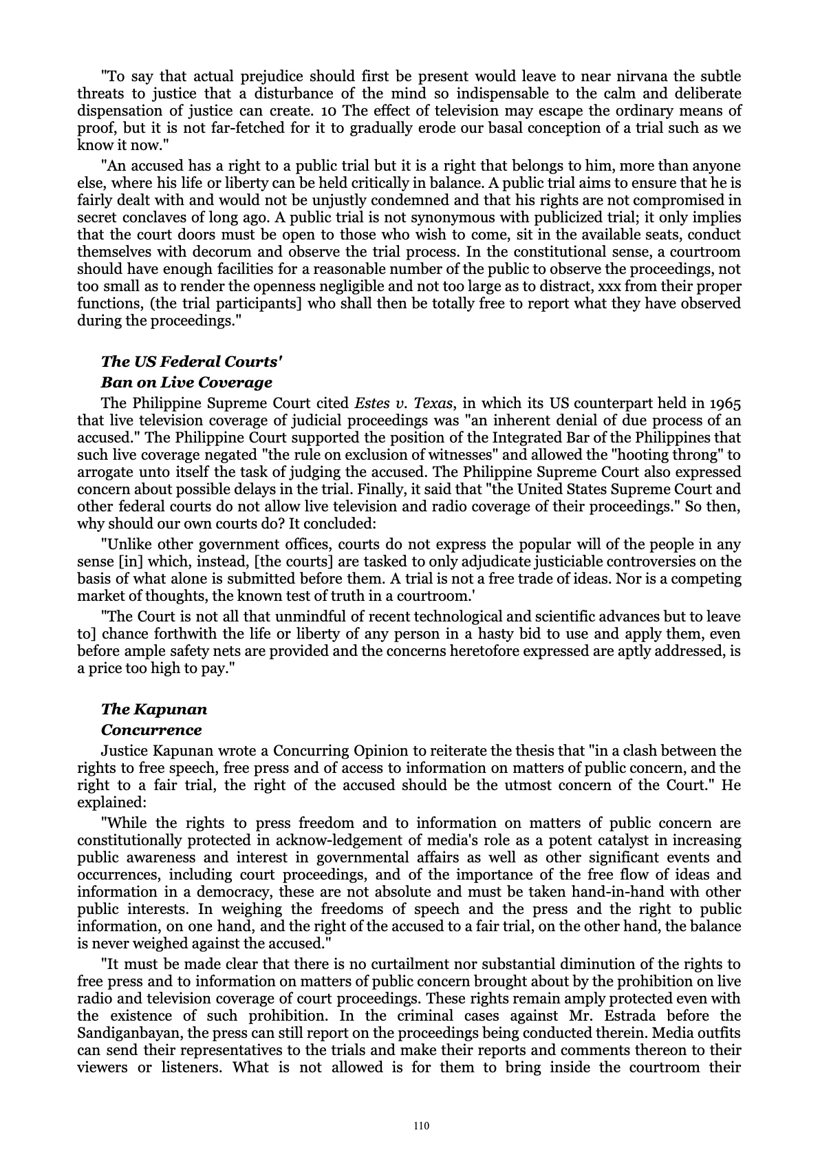A Centenary of Justice, page 110