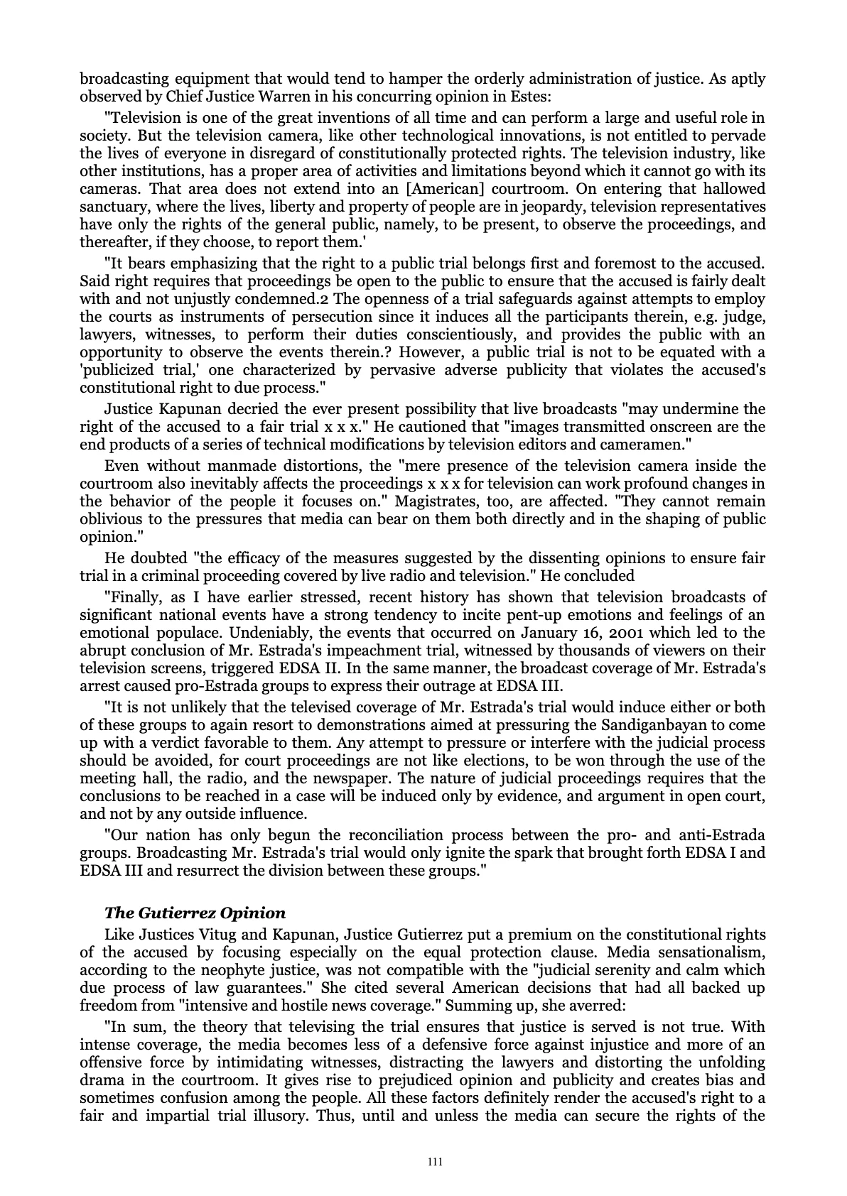 A Centenary of Justice, page 111