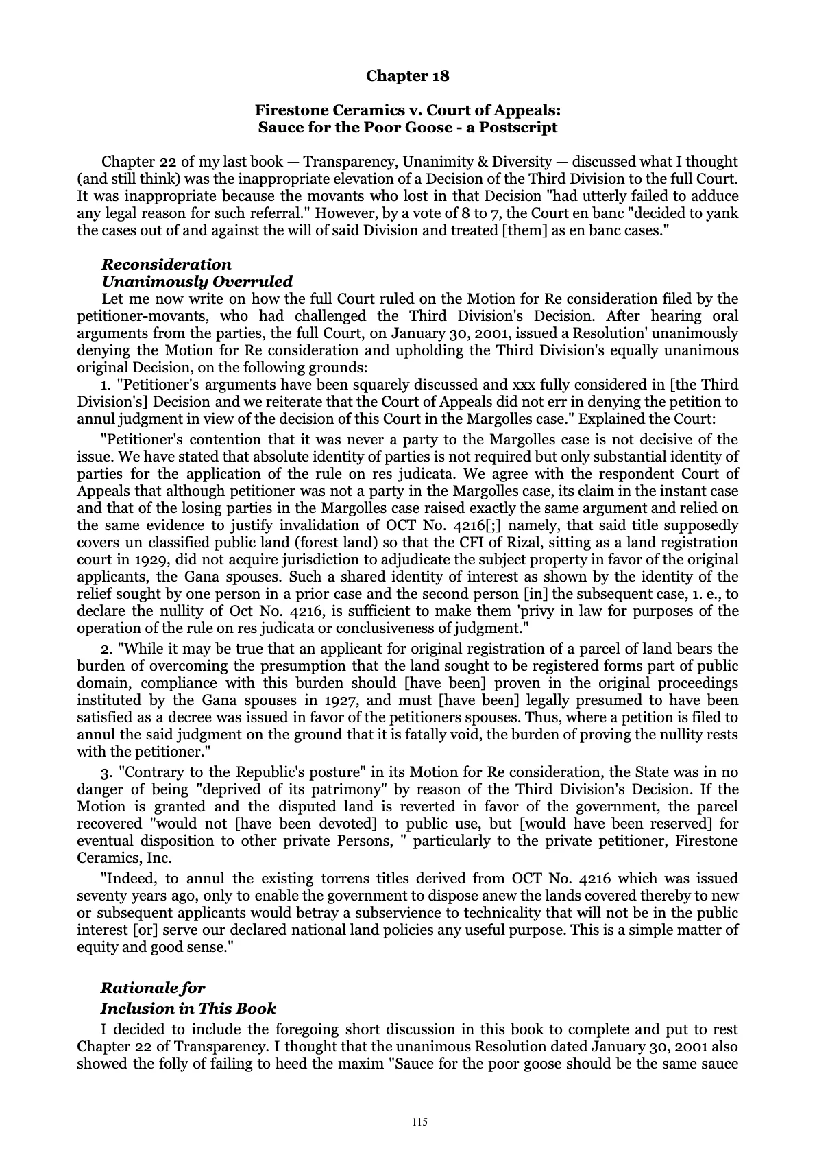 A Centenary of Justice, page 115