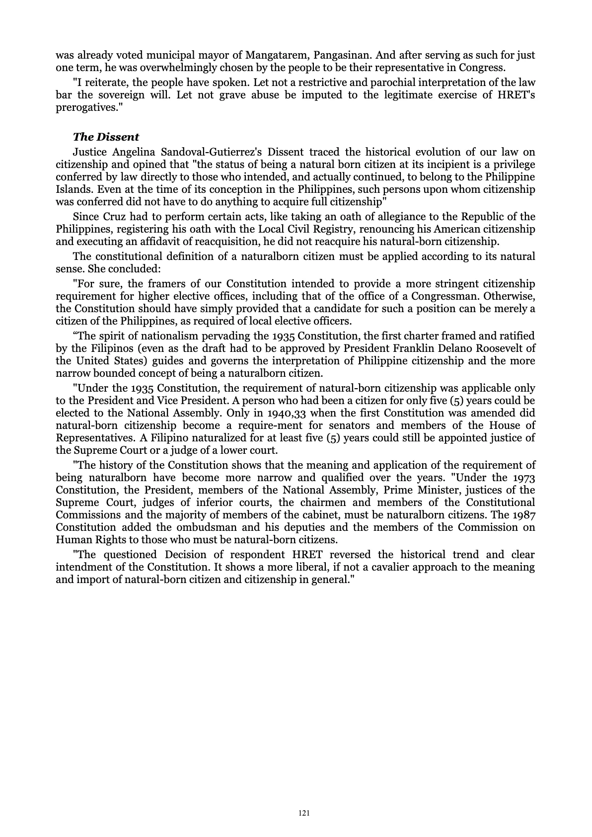 A Centenary of Justice, page 121