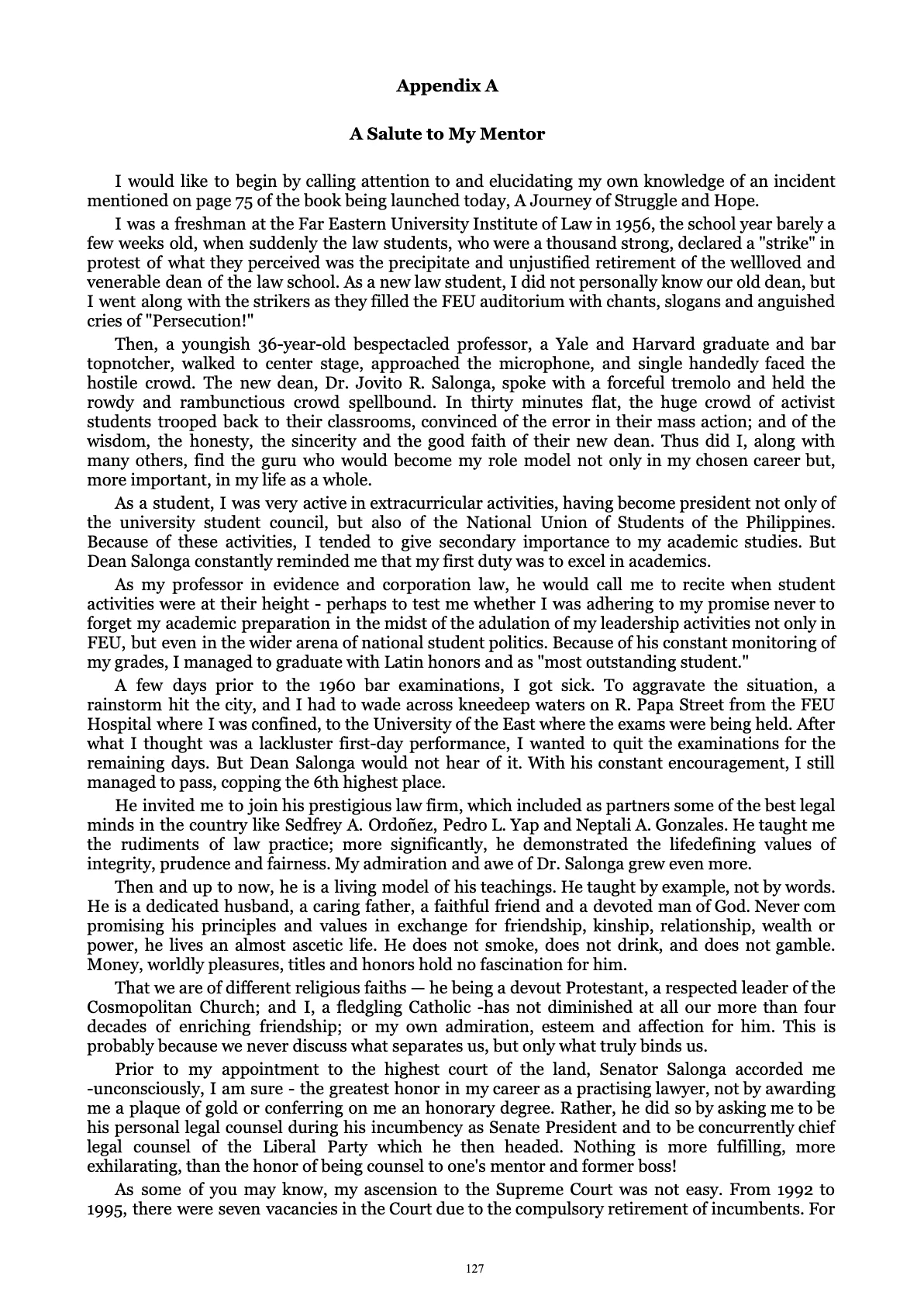 A Centenary of Justice, page 127