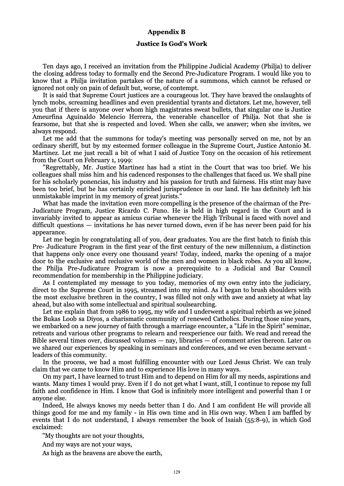 A Centenary of Justice, page 129