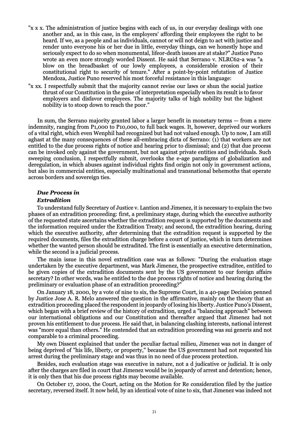 A Centenary of Justice, page 21