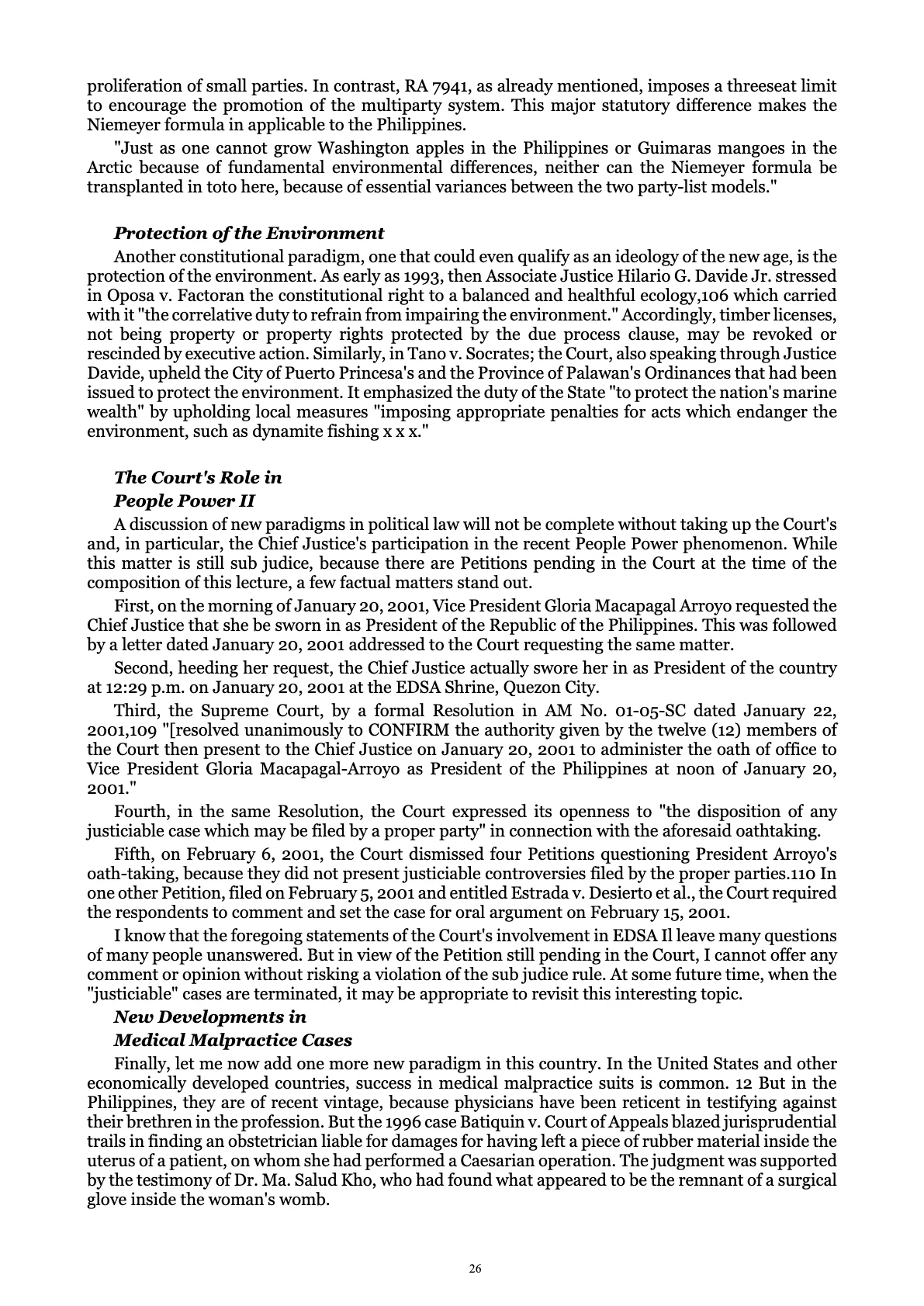 A Centenary of Justice, page 26