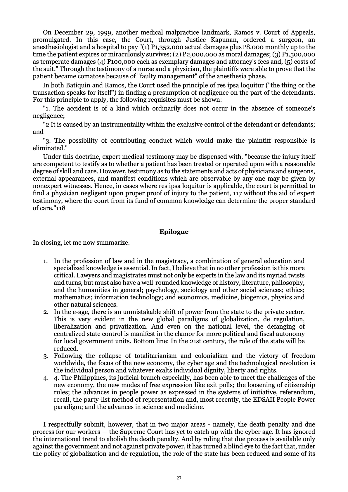 A Centenary of Justice, page 27