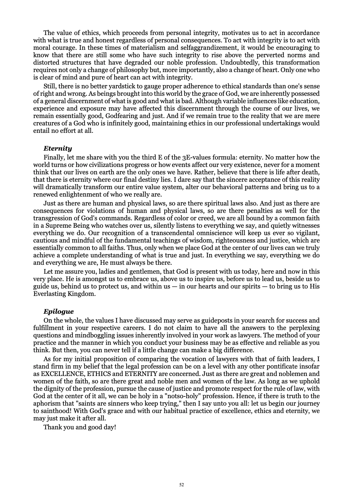 A Centenary of Justice, page 52