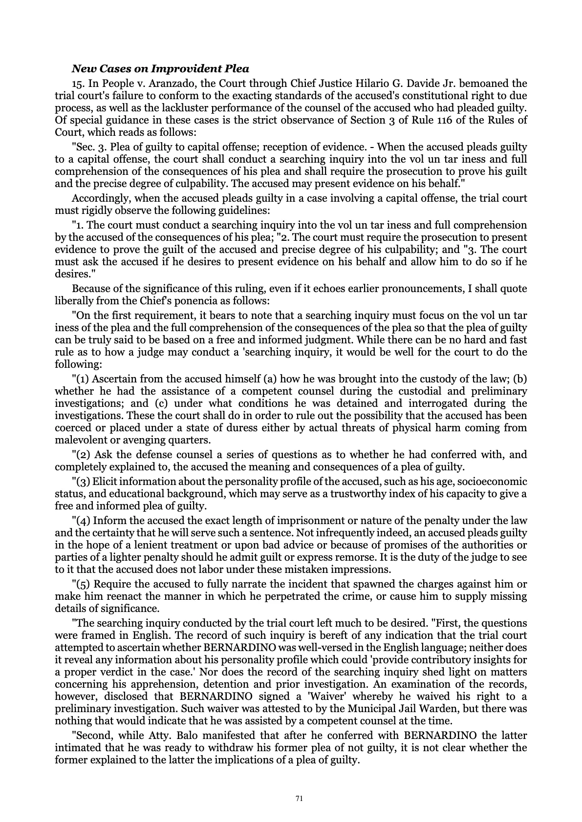 A Centenary of Justice, page 71