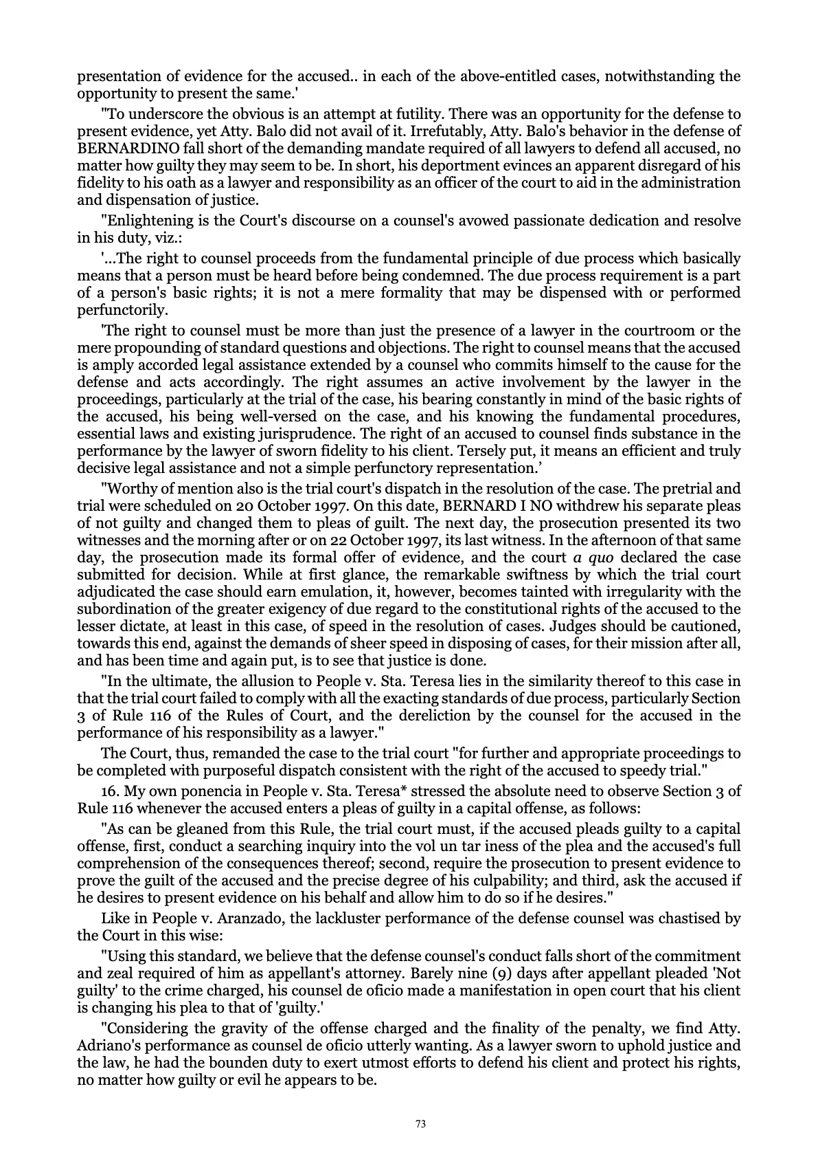 A Centenary of Justice, page 73