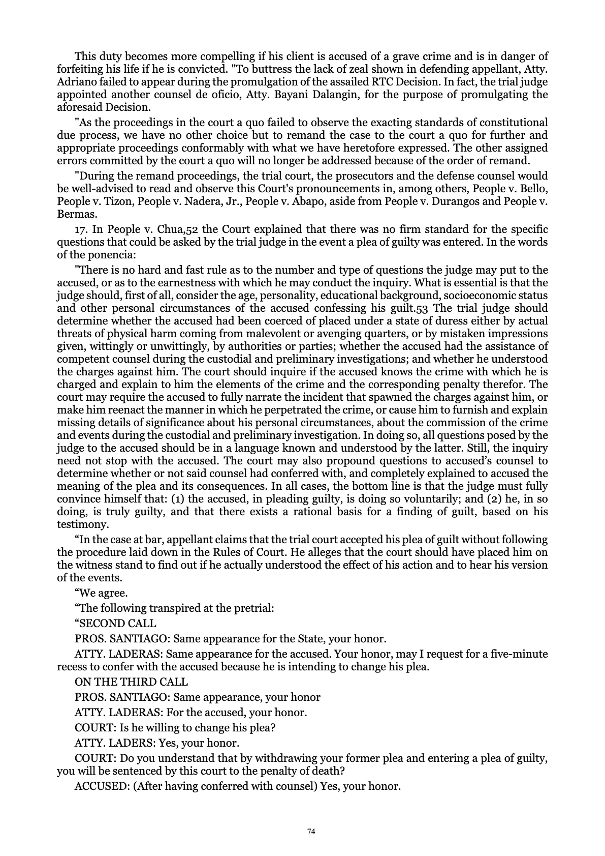 A Centenary of Justice, page 74