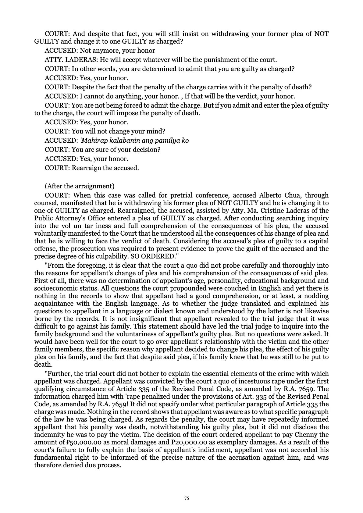 A Centenary of Justice, page 75