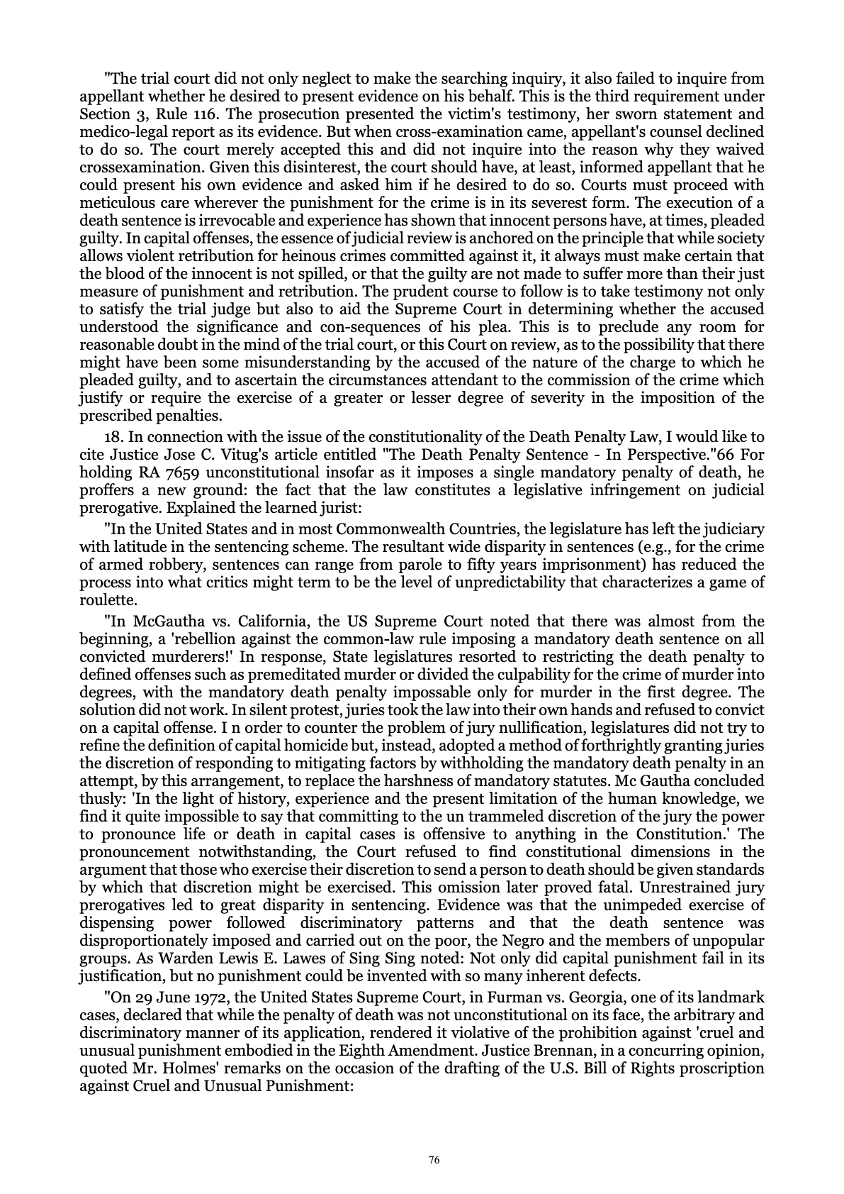 A Centenary of Justice, page 76