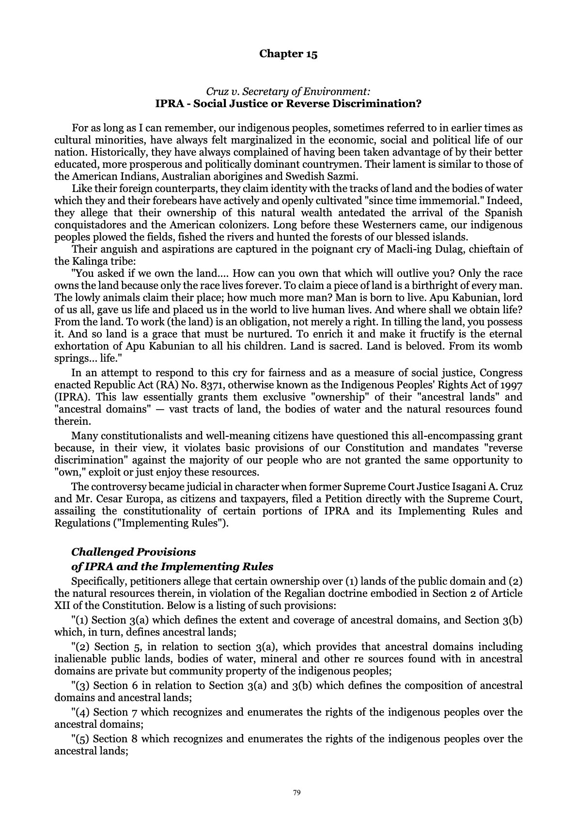 A Centenary of Justice, page 79