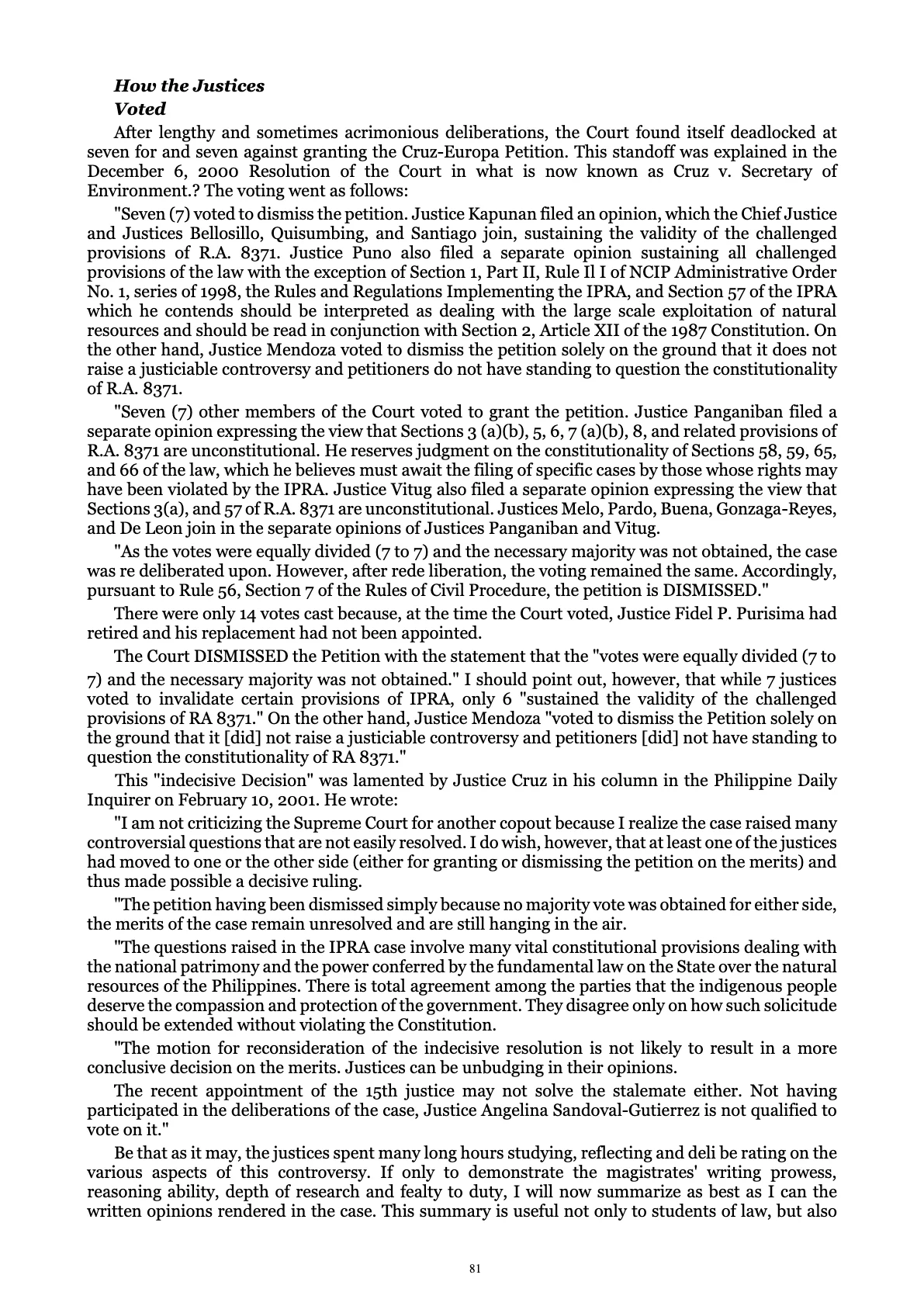 A Centenary of Justice, page 81