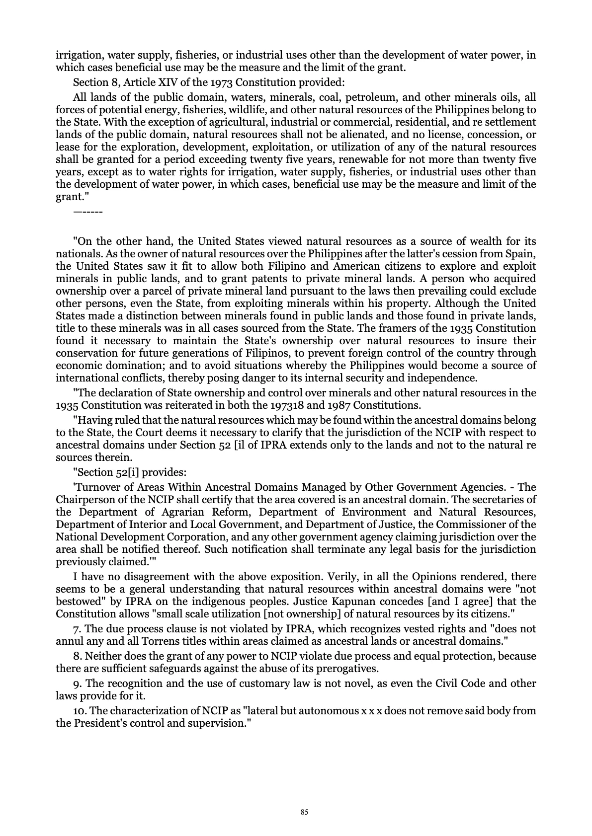 A Centenary of Justice, page 85