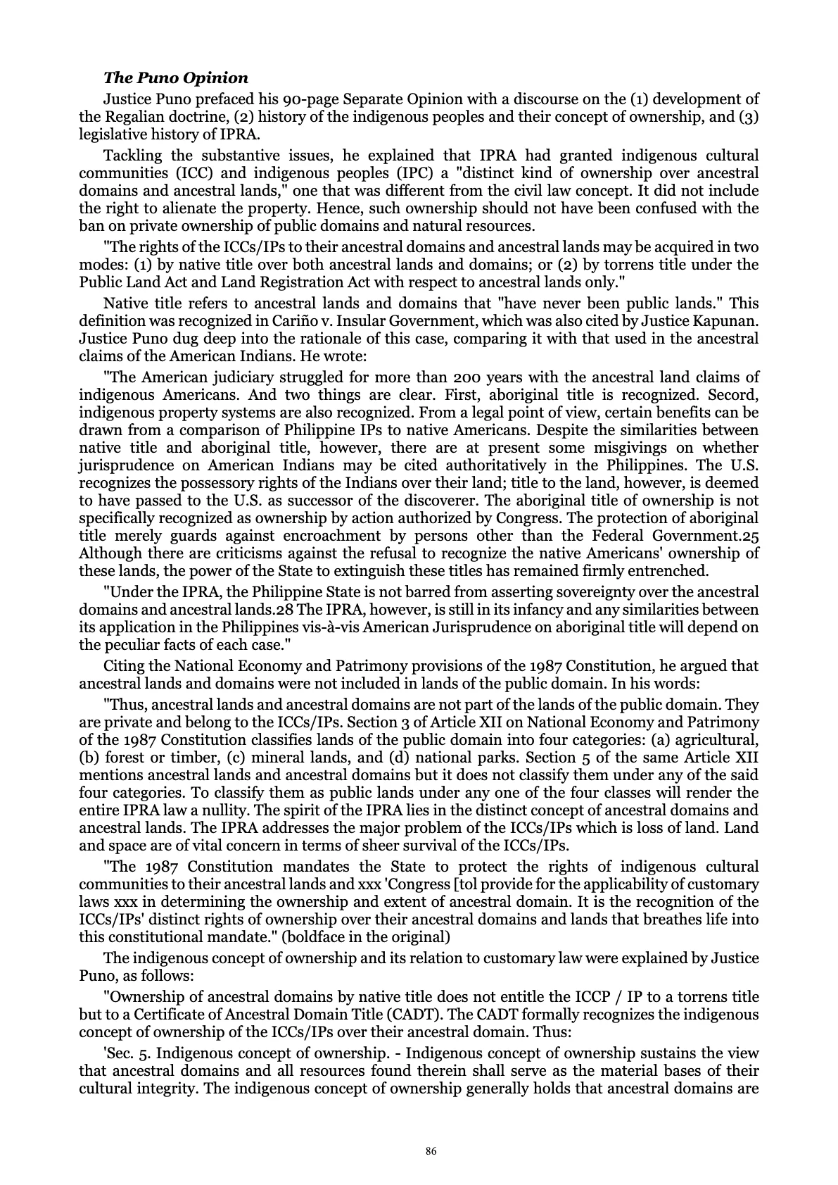 A Centenary of Justice, page 86