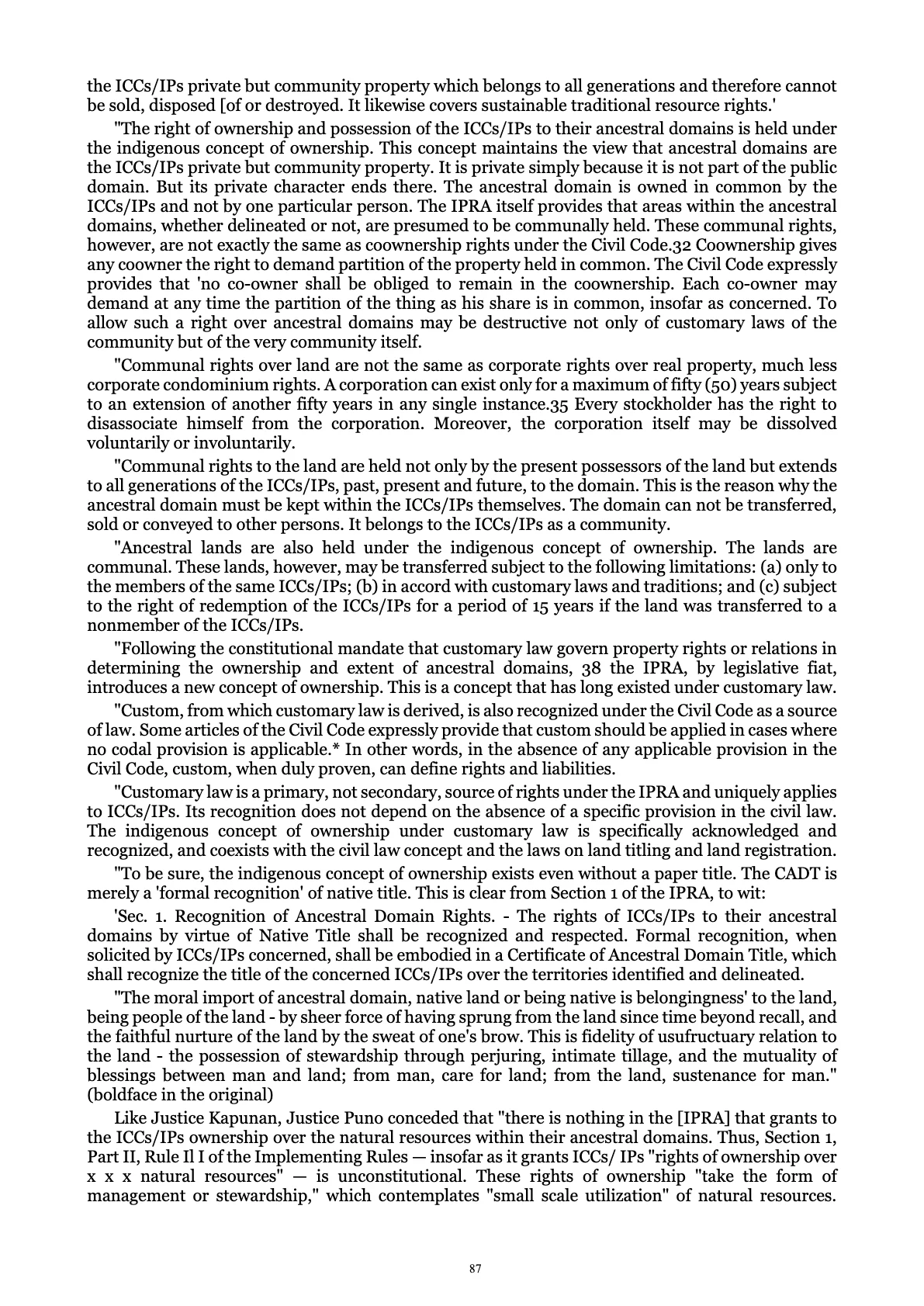 A Centenary of Justice, page 87