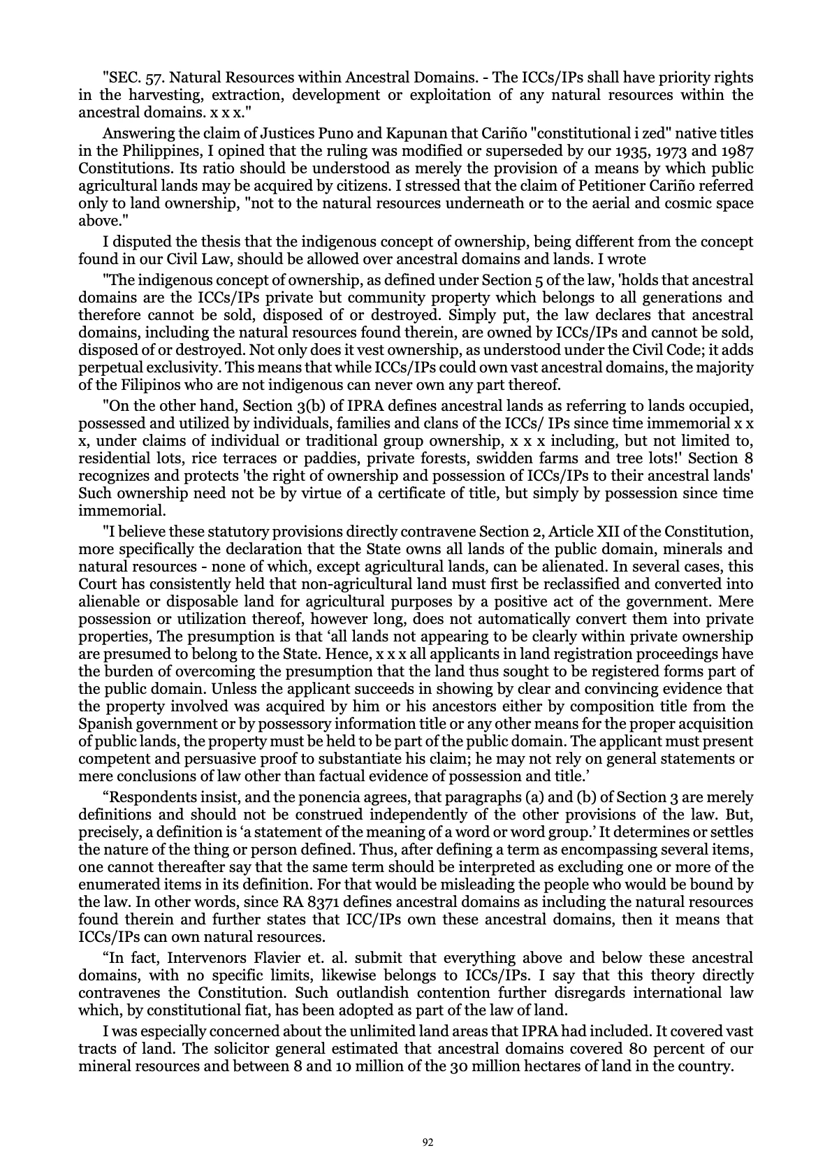A Centenary of Justice, page 92