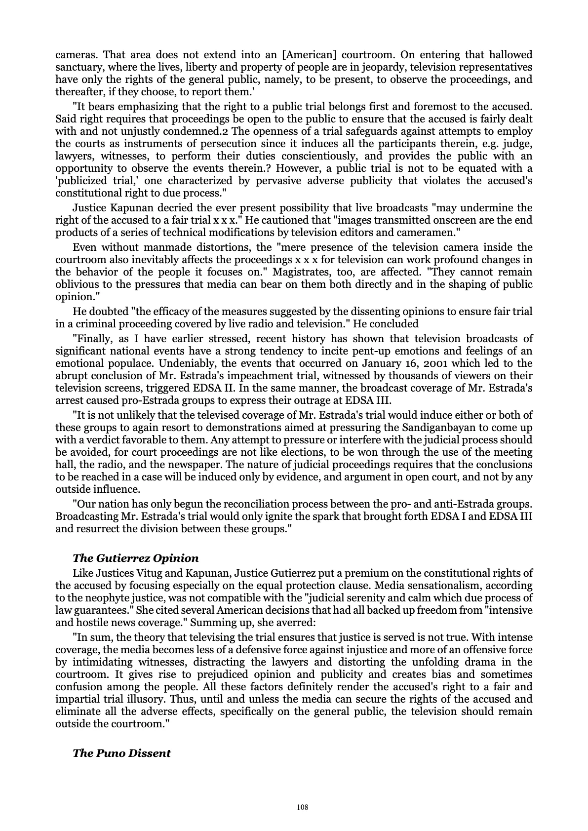 A Centenary of Justice, page 108