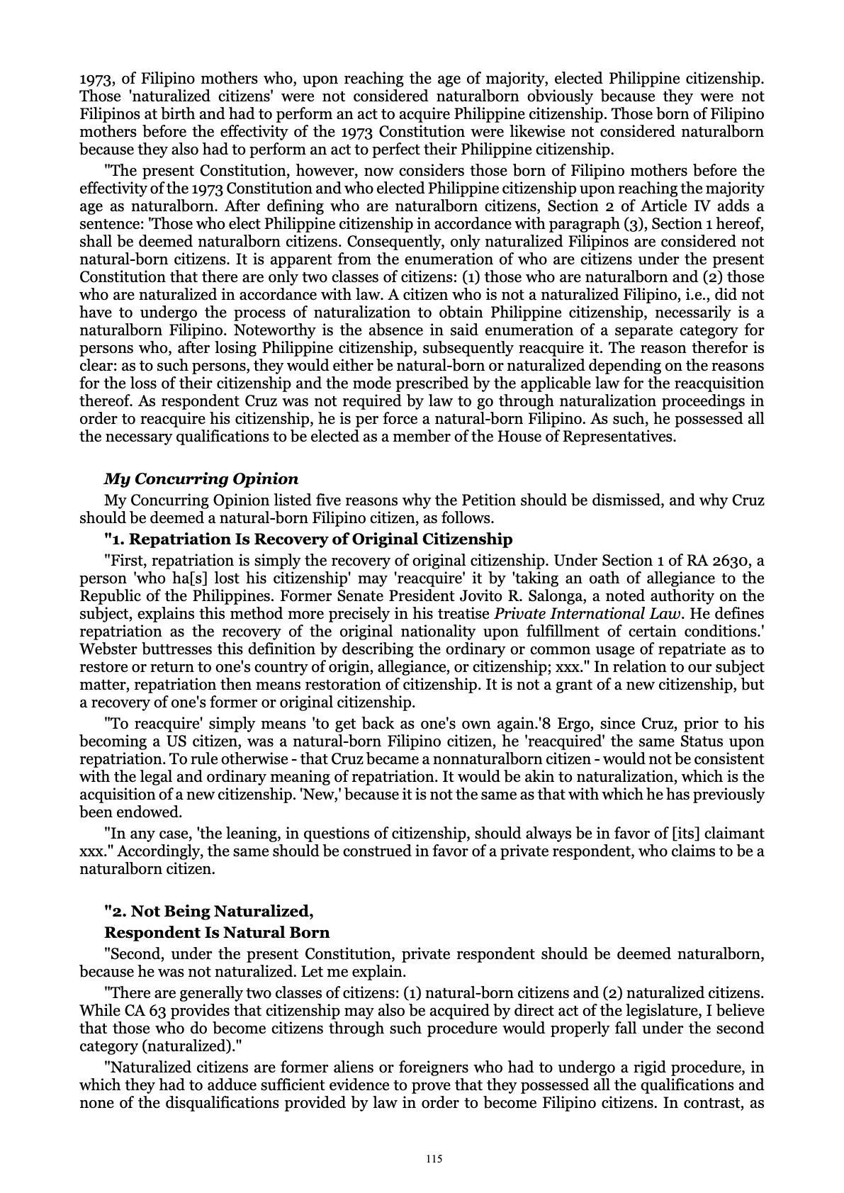 A Centenary of Justice, page 115