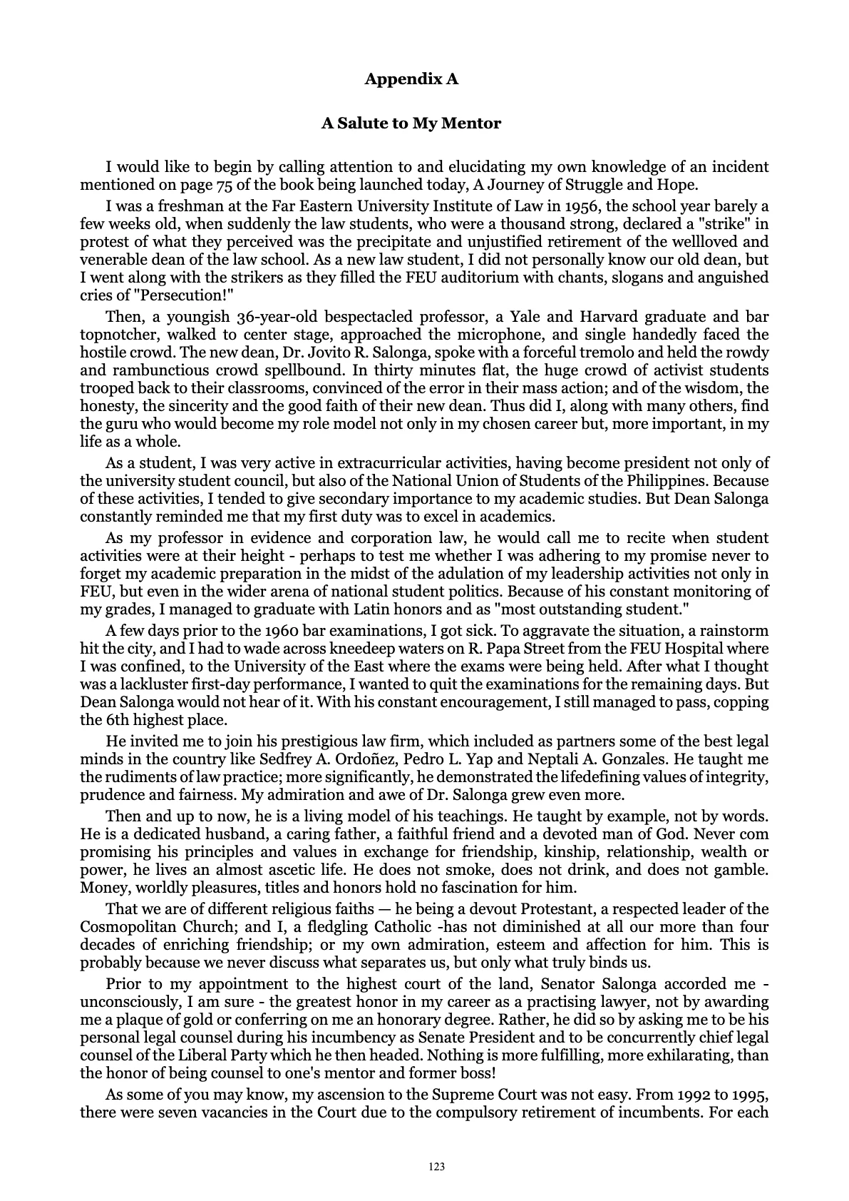 A Centenary of Justice, page 123