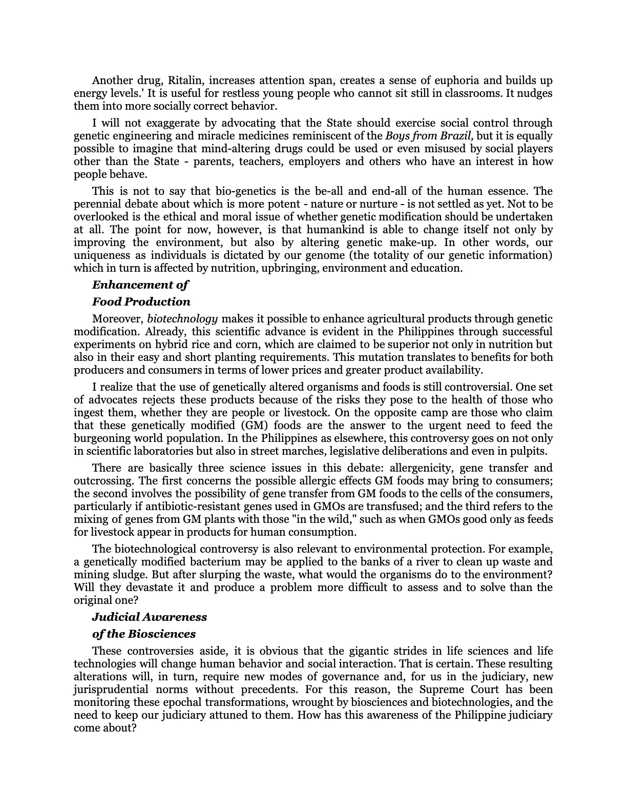 The Bio-Age Dawns on the Judiciary, page 8