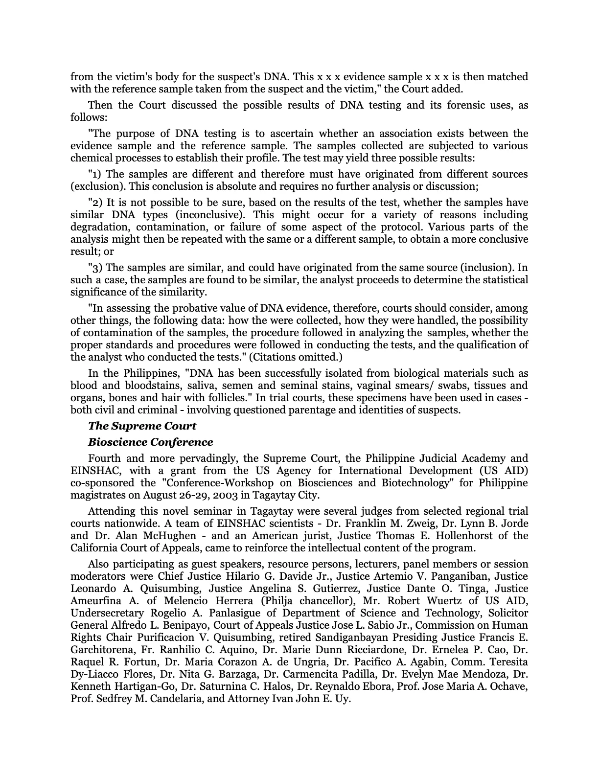 The Bio-Age Dawns on the Judiciary, page 10