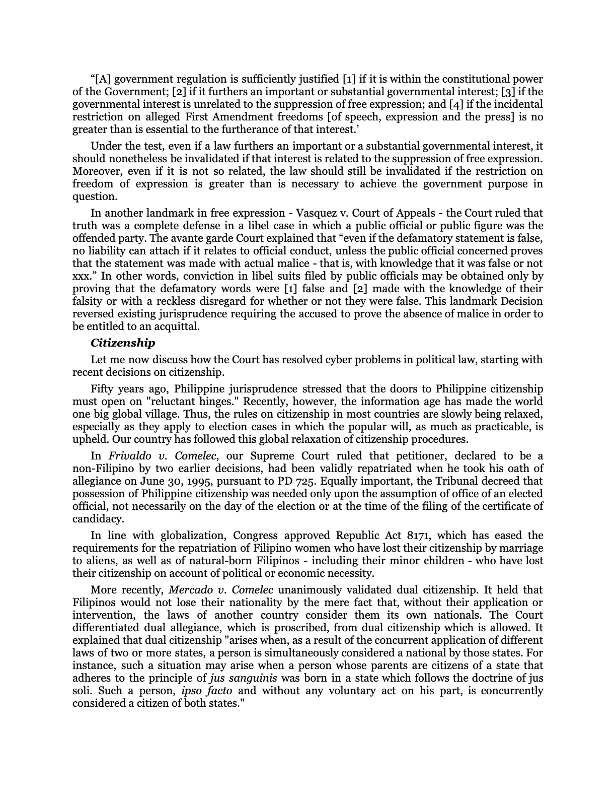 The Bio-Age Dawns on the Judiciary, page 34