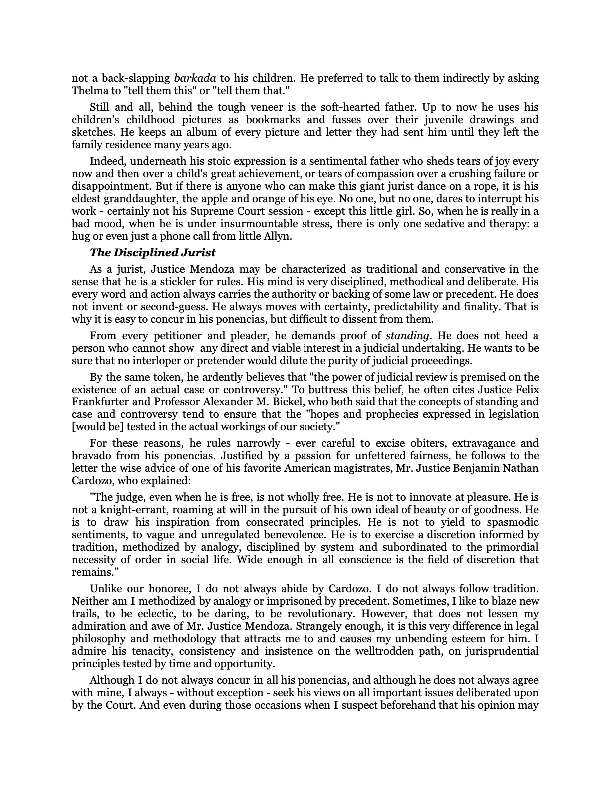 The Bio-Age Dawns on the Judiciary, page 58