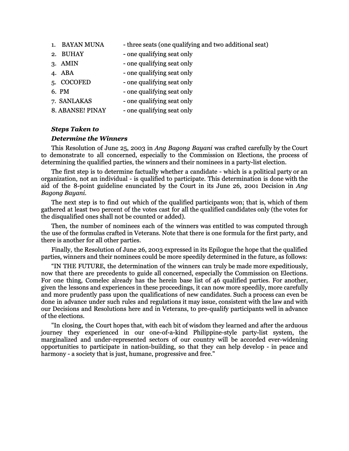The Bio-Age Dawns on the Judiciary, page 99