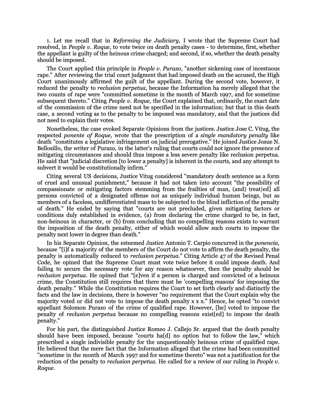 The Bio-Age Dawns on the Judiciary, page 120